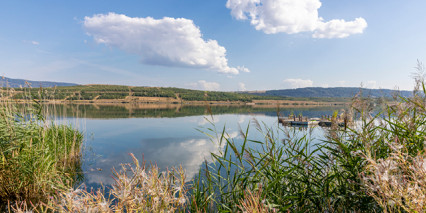 Průhlednost vody na jezeře Milada