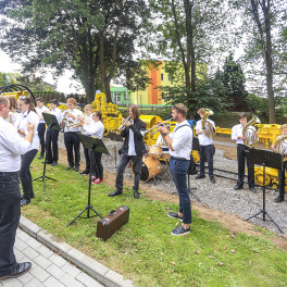 Nově otevřený park horníků v Bystřici nad Pernštejnem