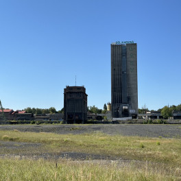 DIAMO odstřelilo skipovou věž Dolu Lazy