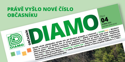 Občasník DIAMO duben 2022