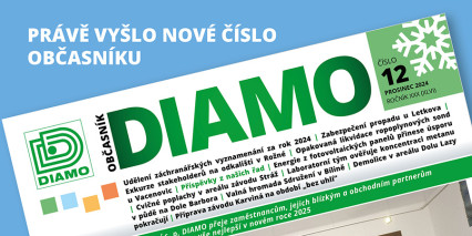 Občasník DIAMO prosinec 2024