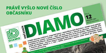 Občasník DIAMO prosinec 2021