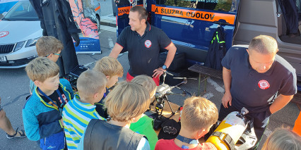 Prezentace Závodní báňské záchranné služby z Odolova