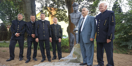 Nově otevřený park horníků v Bystřici nad Pernštejnem