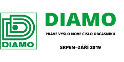 Občasník DIAMO srpen–září 2019