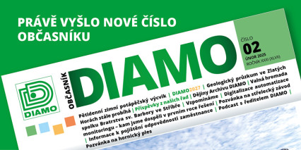 Občasník DIAMO únor 2025